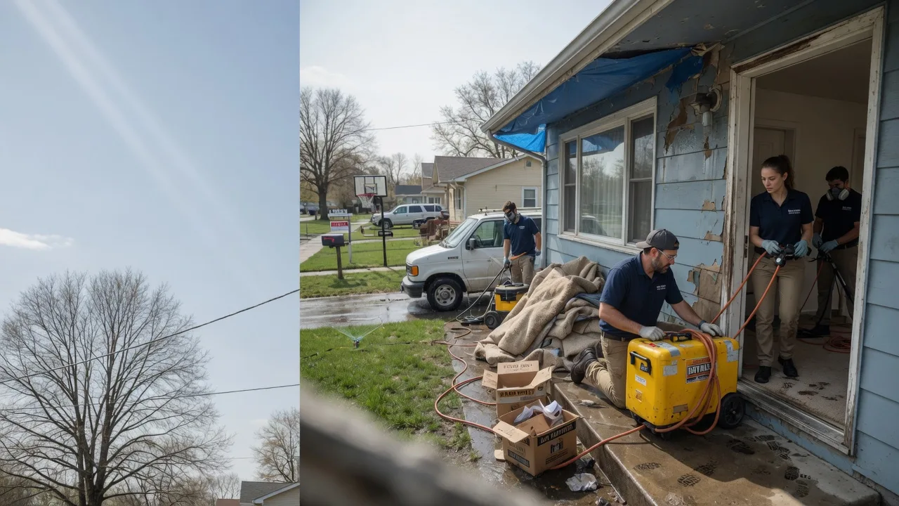 Basement Flood Cleanup in Montague, MA near me